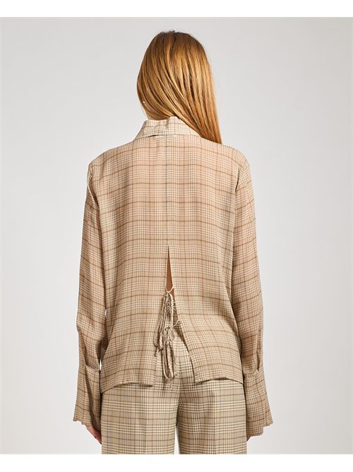 Camicia donna Patrizia Pepe fantasia checked PATRIZIA PEPE | 8C0817-AN113FG14